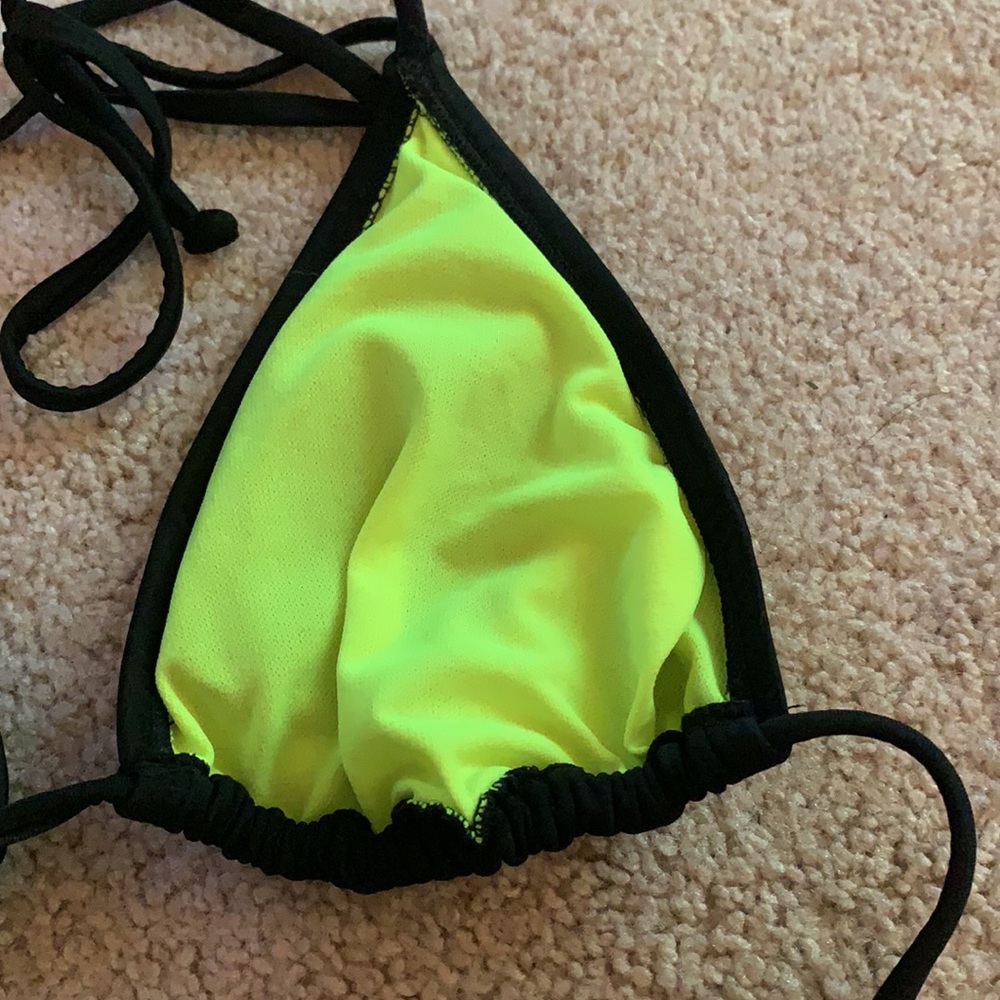 Neon Aztec Bikini Top - Picture 9 of 9